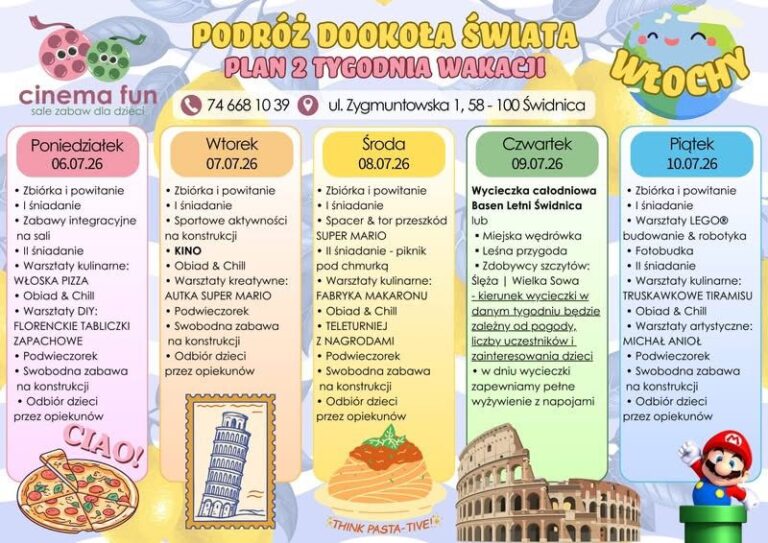 Zabawa bez końca w Cinema Fun!