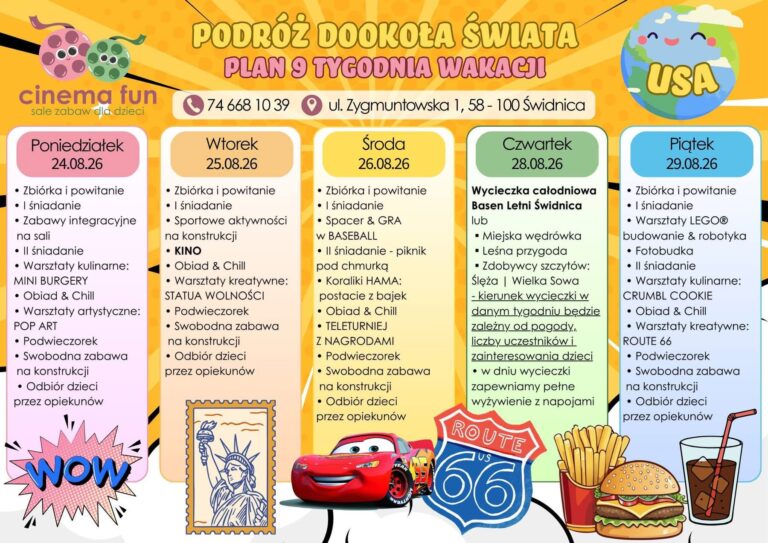 Nowe atrakcje, nowe pomysły, ta sama świetna zabawa